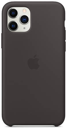 Чехол Apple Silicone Case для iPhone 11 Pro Black (MWYN2ZM/A)
