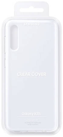 Чехол Samsung Clear Cover для A30s, (EF-QA307TTEGRU)