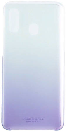 Чехол Samsung Gradation Cover для Galaxy A40 Violet (EF-AA405CVEGRU) 9098182133