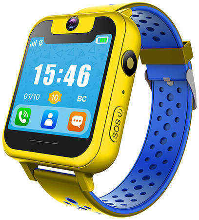 Смарт-часы Digma Kid K7m Yellow/Blue 9098184800
