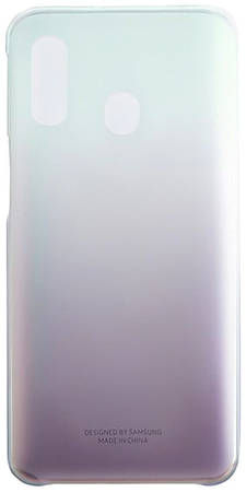 Чехол Samsung Gradation Cover для Galaxy A40 Black (EF-AA405CBEGRU)
