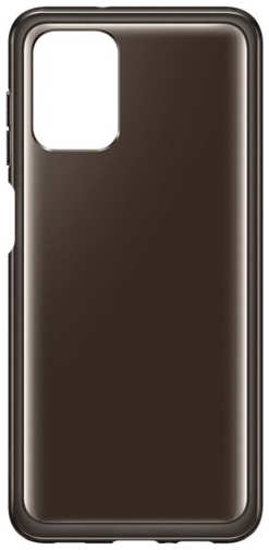 Чехол Samsung Soft Clear Cover для Galaxy A12, чёрный (EF-QA125) 9098191572