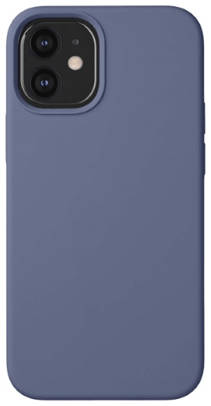 Чехол Deppa Liquid Silicone Pro для iPhone 12 mini, серо-лавандовый (87794) 9098198489
