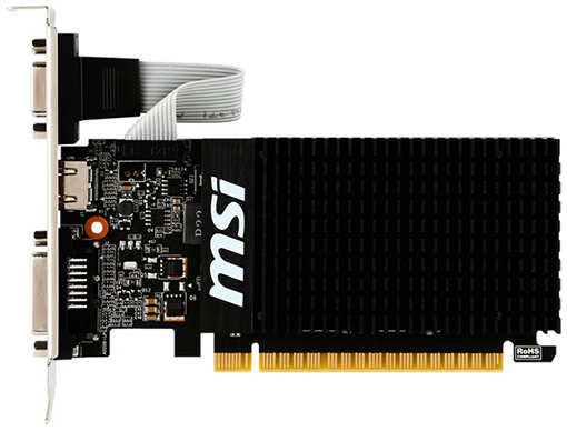Видеокарта MSI GeForce GT 710 2GB Silent LP 9098274222