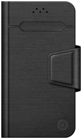 Чехол Deppa Wallet Fold, универсальный, размер M, 4,3-5,5'' Black (87005) 9098280649