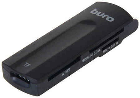 Картридер Buro BU-CR-108 USB 2.0 Black 9098289456