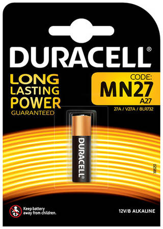 Батарейка Duracell MN2,7 1 шт 9098434714