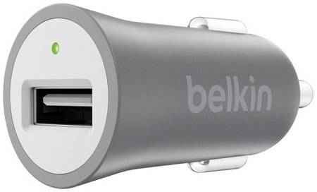 Автомобильное зарядное устройство Belkin Mixit Metallic Car Charger 2,4A (F8M730BTGRY)