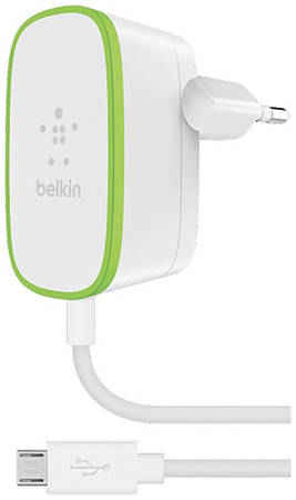Сетевое зарядное устройство Belkin 1xUSB 2,4A (F8M886vf04-WHT)
