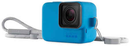 Силиконовый чехол с ремешком GoPro Blue (ACSST-003) 9098732460