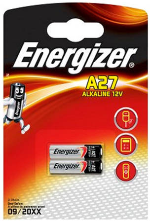 Батарейки Energizer Alkaline A27, 12V, 2 шт 9098770564