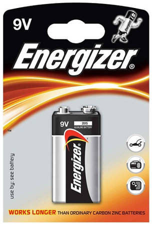 Батарейка Energizer Industrial 6LR61 9V, 1 шт. (E301425100)