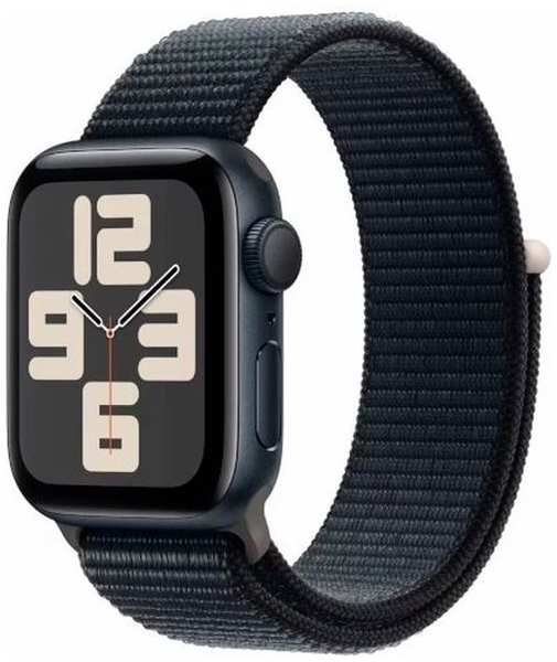 Восстановленные смарт-часы Apple Watch SE 2023 40mm Midnight Aluminium Case with Midnight Sport Loop (MRE03), отличный