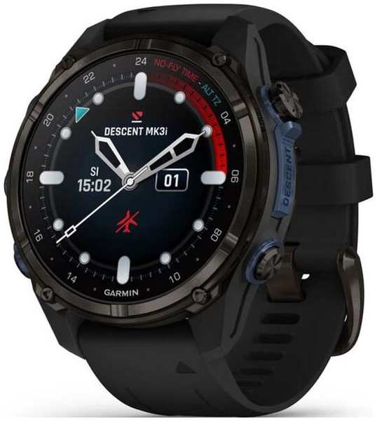 Смарт-часы Garmin Descent MK3i 43mm Carbon (010-02753-11)