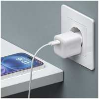 Сетевое зарядное устройство Deppa USB-C, PD 3.0, 20W, GaN (11453)