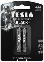 Батарейки Tesla Black+ LR03 (AAA), 1,5 В, 2 шт (140128)