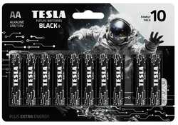 Батарейки Tesla Black+ LR6 (АА), 1,5 В, 10 шт (140126)