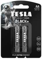 Батарейки Tesla Black+ LR6 (АА), 1,5 В, 2 шт (140124)