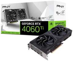 Видеокарта PNY RTX 4060 Ti 16GB VERTO Dual Fan Edition DLSS 3 (VCG4060T16DFXPB1)