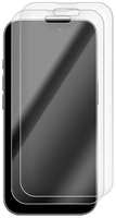 Комплект защитных стекол Krutoff гибридных для iPhone 16, 2 шт (574801)