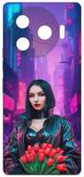 Чехол Krutoff Soft Case ″Киберпанк: Весна″ для Tecno Camon 30 Pro 5G, (599682)