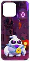 Чехол Krutoff Soft Case Brawl Stars: Призрак Скуик для iPhone 15 Pro Max (477824)