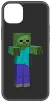 Чехол Krutoff Soft Case Minecraft - Гигант для iPhone 15 Plus (477404)