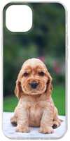 Чехол Krutoff Clear Case ″Щенок кокер-спаниеля″ для iPhone 15 Plus (476288)