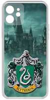 Чехол Krutoff Clear Case ″Гарри Поттер: Слизерин″ для iPhone 12, с защитой камеры (465797)