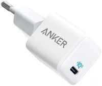 Сетевое зарядное устройство Anker PowerPort 3 Nano 20W, USB Type-C (00000405231)