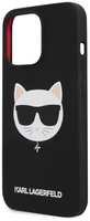 Чехол Karl Lagerfeld для iPhone 13 Pro Max Liquid Choupette Black (KLHCP13XSLCHBK)