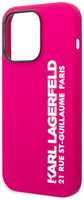 Чехол Karl Lagerfeld для iPhone 14 Pro Liquid Silicone (KLHCP14LSRSGVTF)
