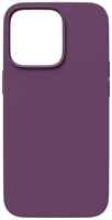 Чехол RED-LINE для iPhone 14, с тканевой подкладкой, фиолетовый (УТ000032950)