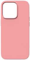 Чехол RED-LINE для iPhone 14 Plus, с тканевой подкладкой, розовый (УТ000032947)