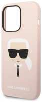 Чехол Karl Lagerfeld для iPhone 14 Pro Max Pink (KLHMP14XSLKHLP)