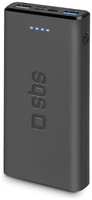 Внешний аккумулятор SBS PowerBank 2хUSB Type-A, 10000 мАч, (TTBB10000FASTK)