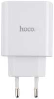 Сетевое зарядное устройство HOCO RC5, USB+Type-C, PD+QC3.0 White