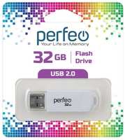 USB-флешка PERFEO C03 USB 32GB White (PF-C03W032)