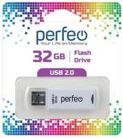 USB-флешка PERFEO C06 USB 32GB White (PF-C06W032)