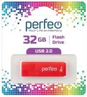 USB-флешка PERFEO C04 USB 32GB Red (PF-C04R032)