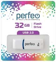 USB-флешка PERFEO C09 USB 32GB White (PF-C09W032)