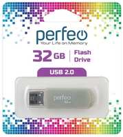 USB-флешка PERFEO C03 USB 32GB Grey (PF-C03GR032)
