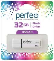 USB-флешка PERFEO C01G2 USB 32GB White (PF-C01G2W032)