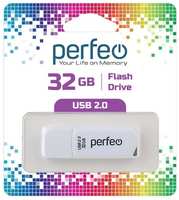 USB-флешка PERFEO C10 USB 32GB White (PF-C10W032)
