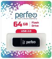 USB-флешка PERFEO C10 USB 64GB Black (PF-C10B064)