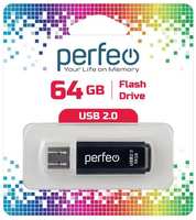 USB-флешка PERFEO C13 USB 64GB Black (PF-C13B064)