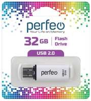USB-флешка PERFEO C13 USB 32GB White (PF-C13W032)
