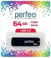 USB-флешка PERFEO C05 USB 64GB Black (PF-C05B064)