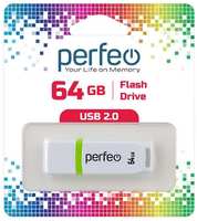 USB-флешка PERFEO C11 USB 64GB White (PF-C11W064)