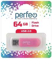 USB-флешка PERFEO C03 USB 64GB Pink (PF-C03P064)